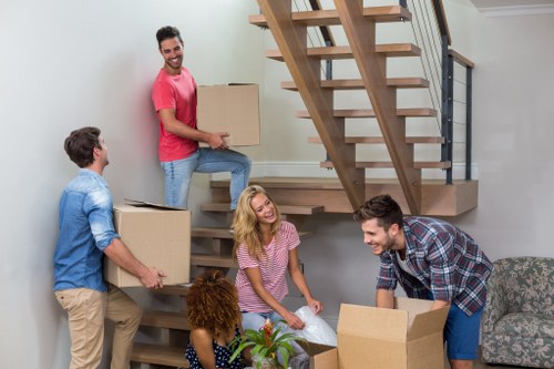 Checklist and moving supplies for a Chinatown house removal