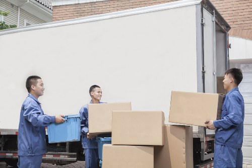 Unpacking service helping a resident settle into a Chinatown apartment