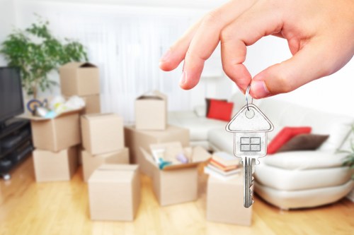 Residential flat removals service in Chinatown with stair access