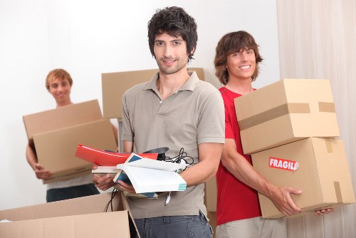 Packing and loading support for a Chinatown property move