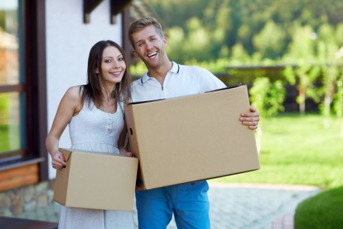 Commercial removals support for a Chinatown shop or office
