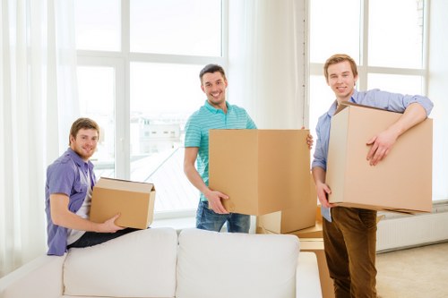 Commercial office moving and setup service for Chinatown customers