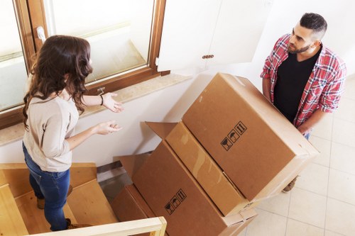 Commercial relocation support for a Chinatown shop or office