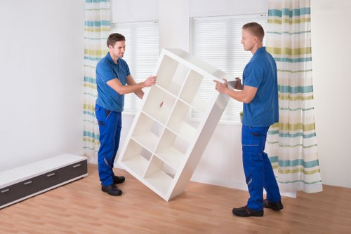Home moving service materials and route planning for Chinatown relocations