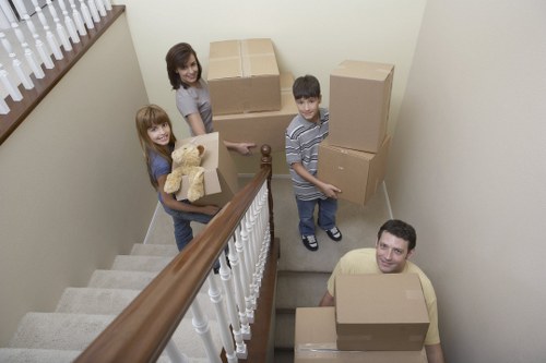 Careful packing and wrapping for fragile items during a Chinatown move